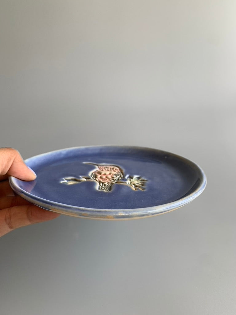 Kingfisher 7" Plate - Blue