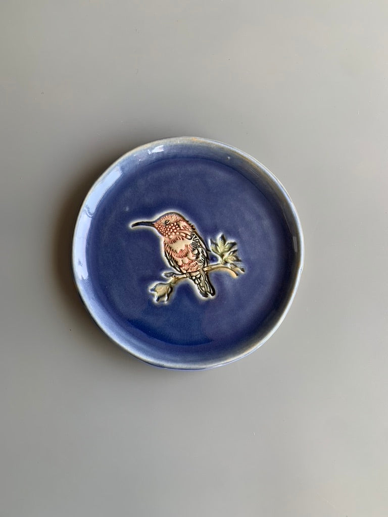 Kingfisher 7" Plate - Blue