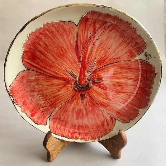 Hibiscus Dinner Plate