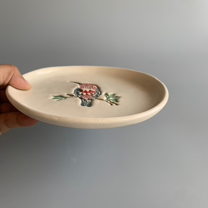 Kingfisher 7" Plate - White