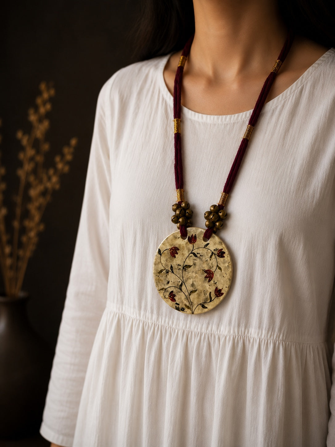 Mughal Maroon (7) 24K