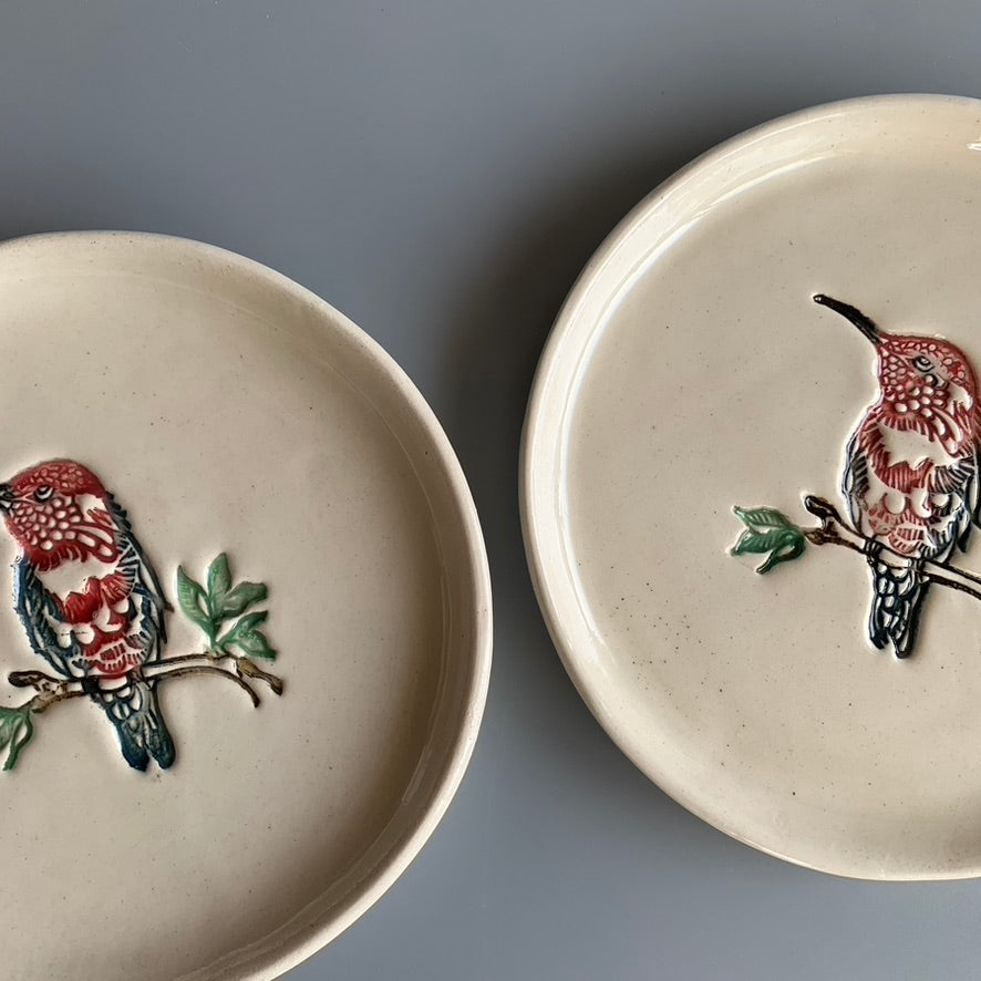 Kingfisher 7" Plate - White