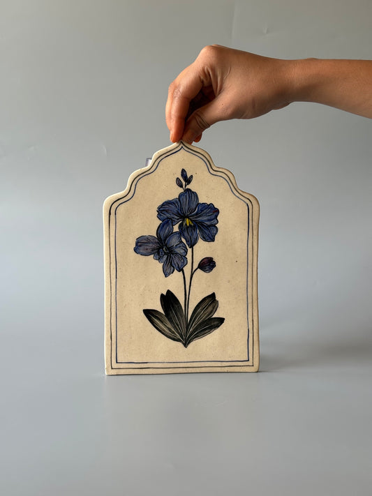 Seher Wall Art without Frame (Blue)