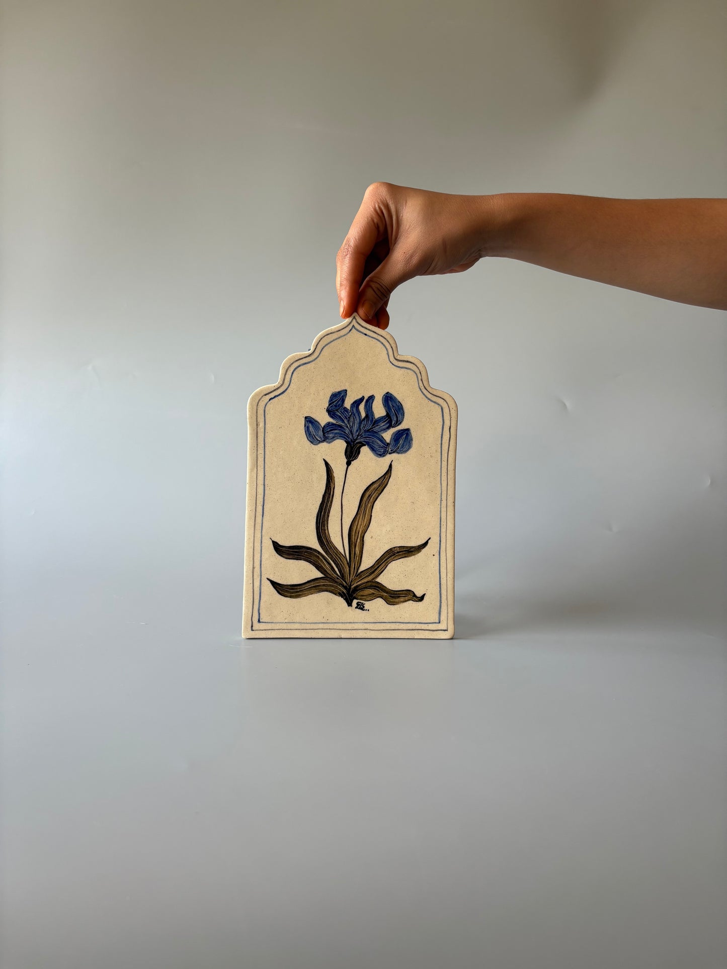Boond Wall Art without Frame (Blue)