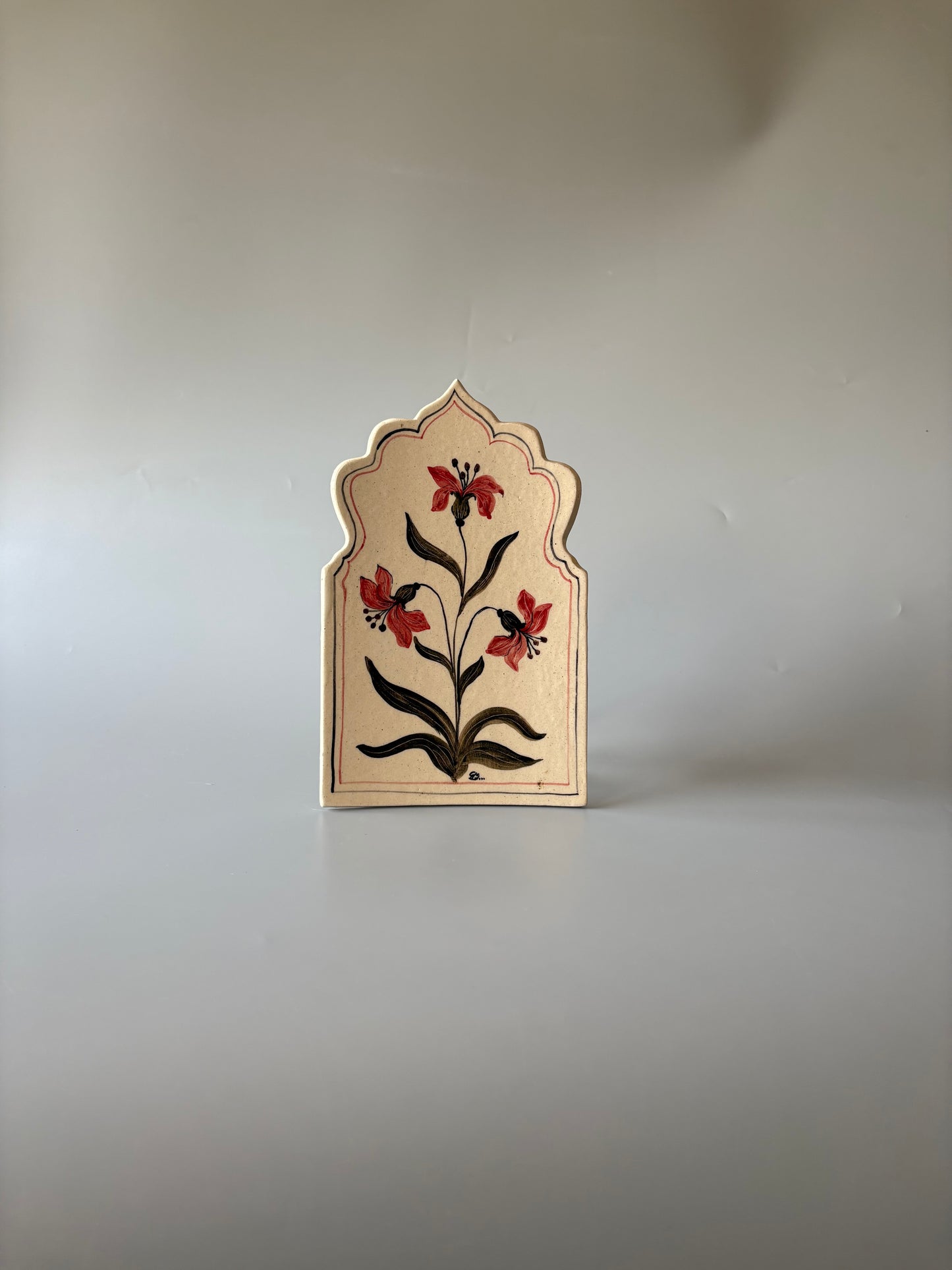 Seher Wall Art without Frame (Red)