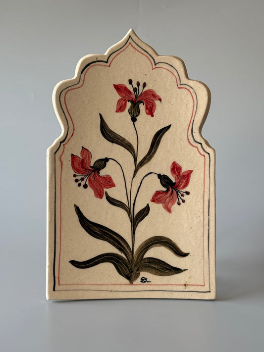 Seher Wall Art without Frame (Red)