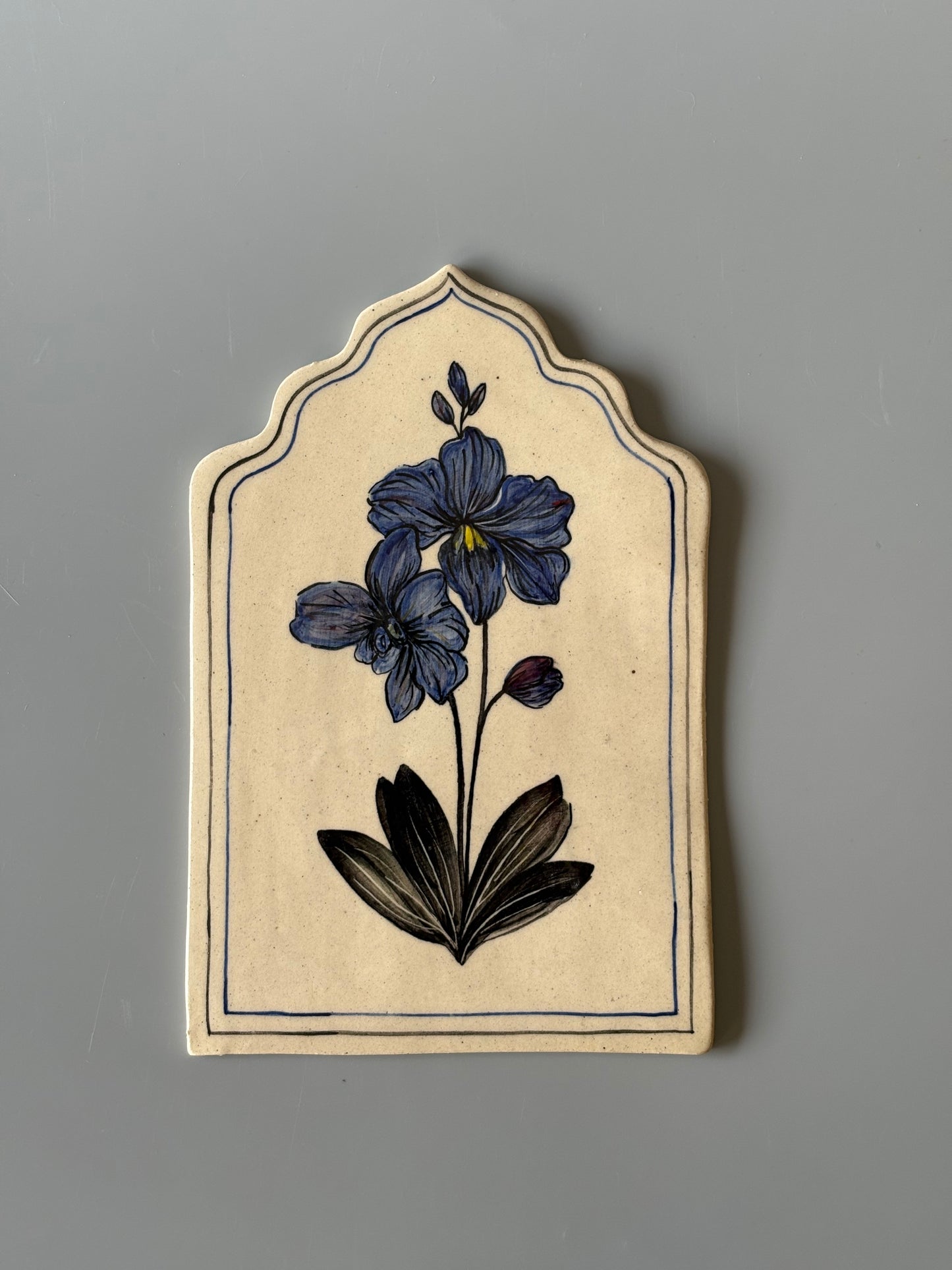 Seher Wall Art without Frame (Blue)
