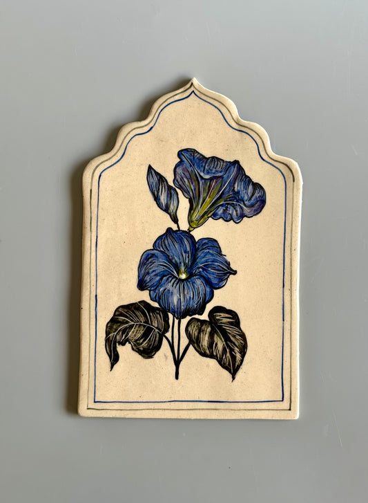 Zia Wall Art without Frame (Blue)