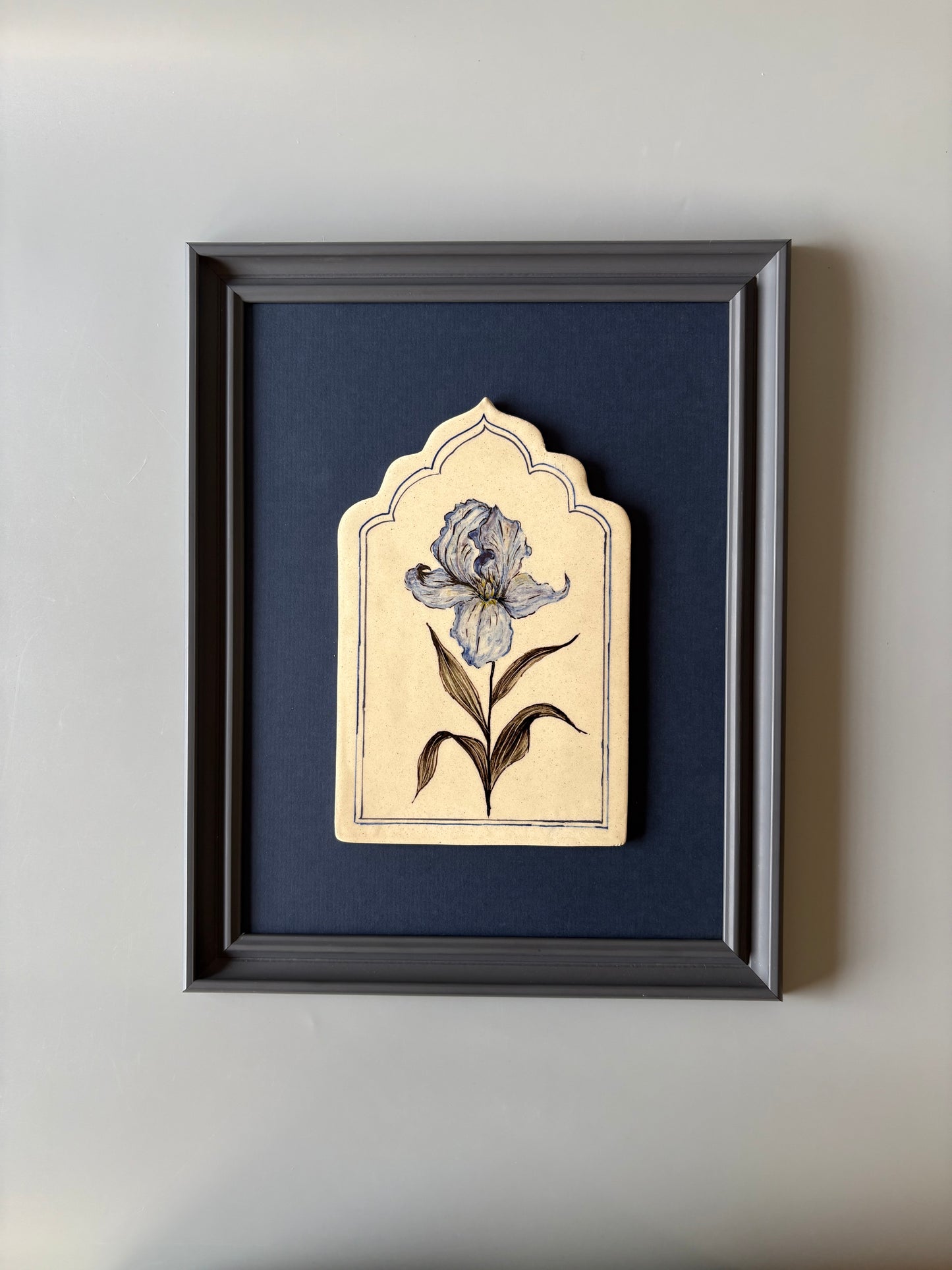 Noor Mughal Arch Wall Art with Frame