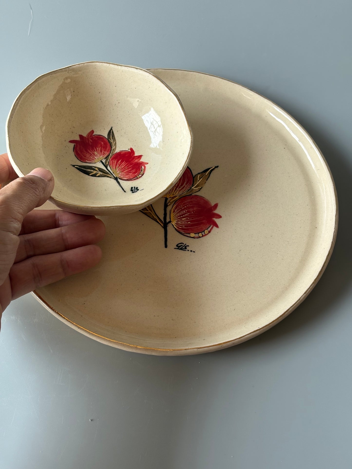 Anaar - 8" Plate