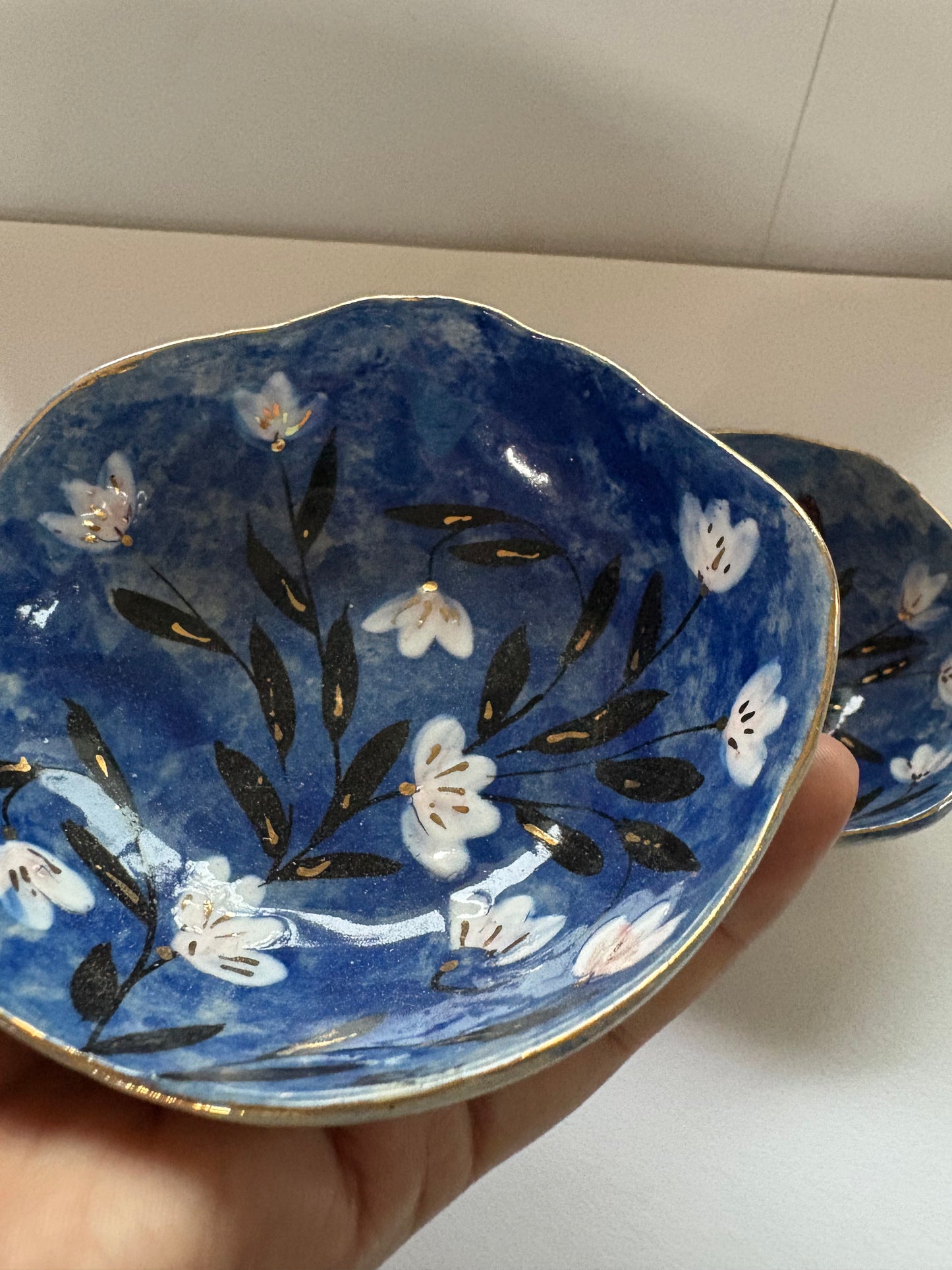 Mughal Blue and White Tapas Bowls - Set of 2