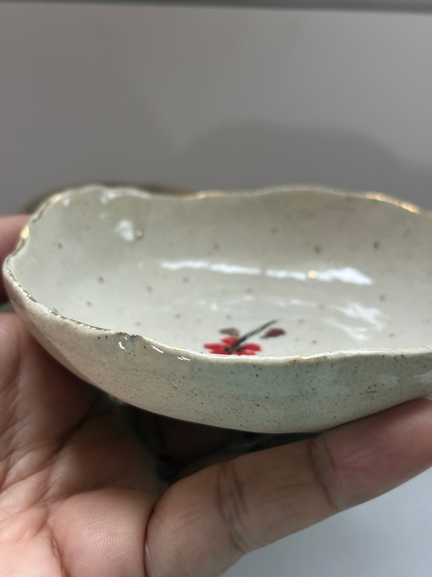 Cherry Blossom White and Red - Set of 2