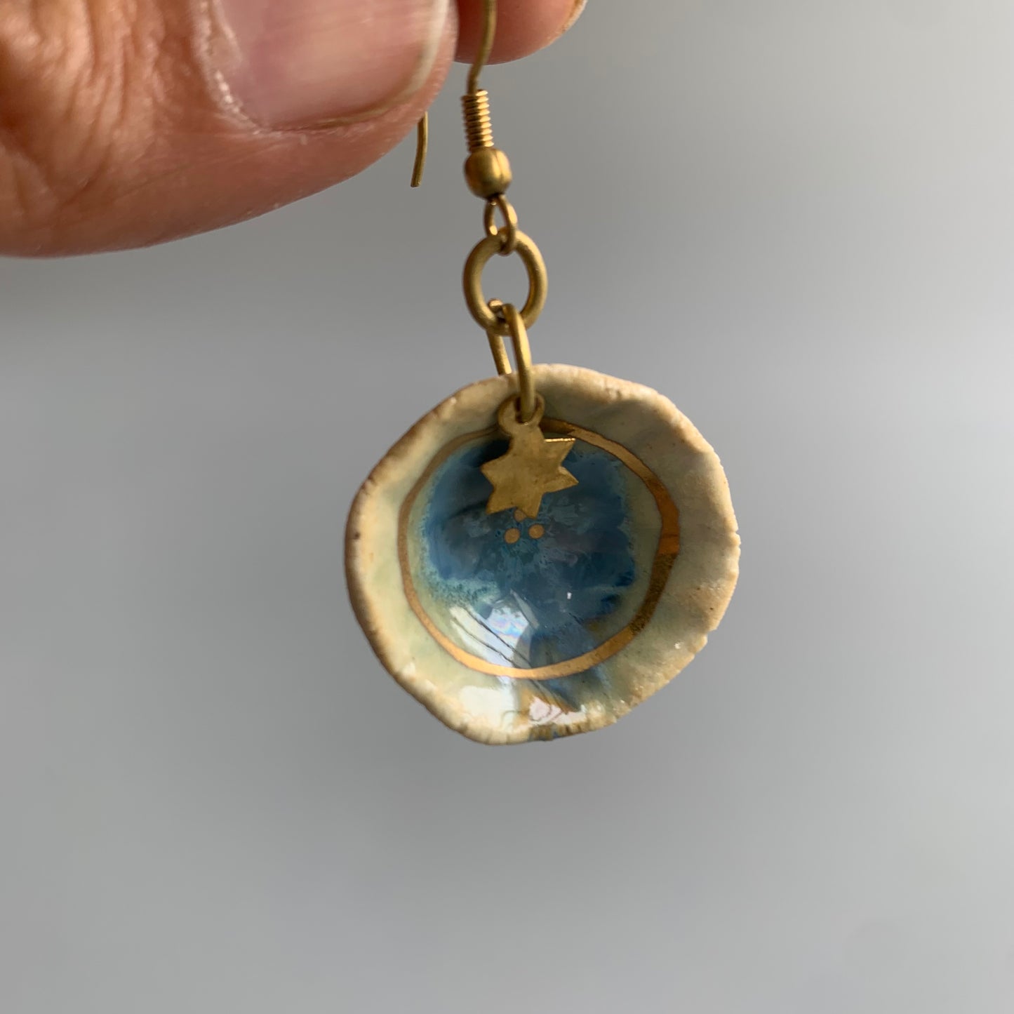 Oyster Shell in 24 Karat Gold