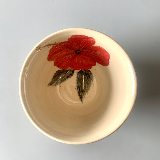 Hibiscus Serving Bowls