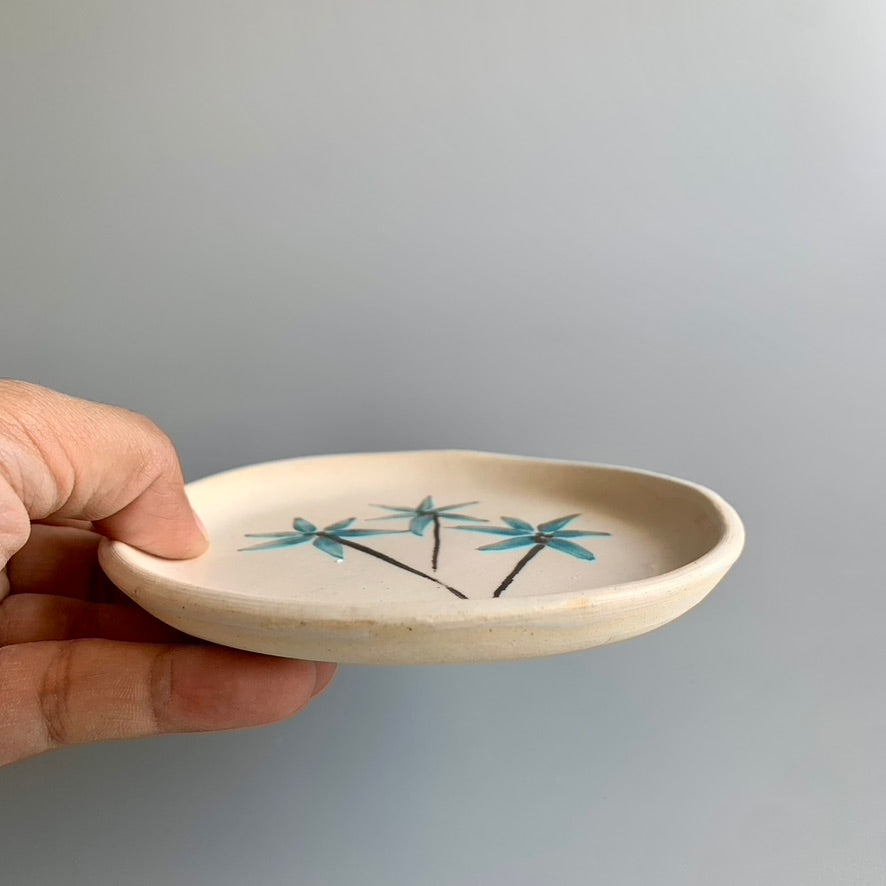 Set of 2 - Bahaar White & Blue