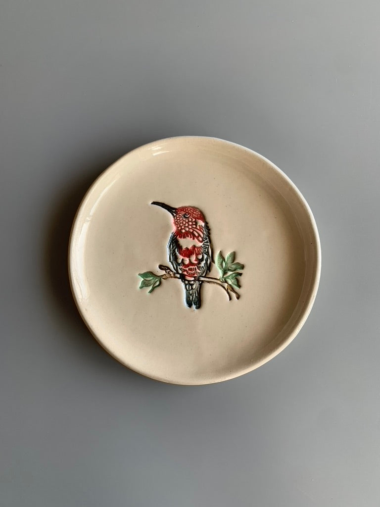 Kingfisher 7" Plate - White
