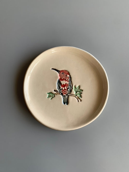 Kingfisher 7" Plate - White