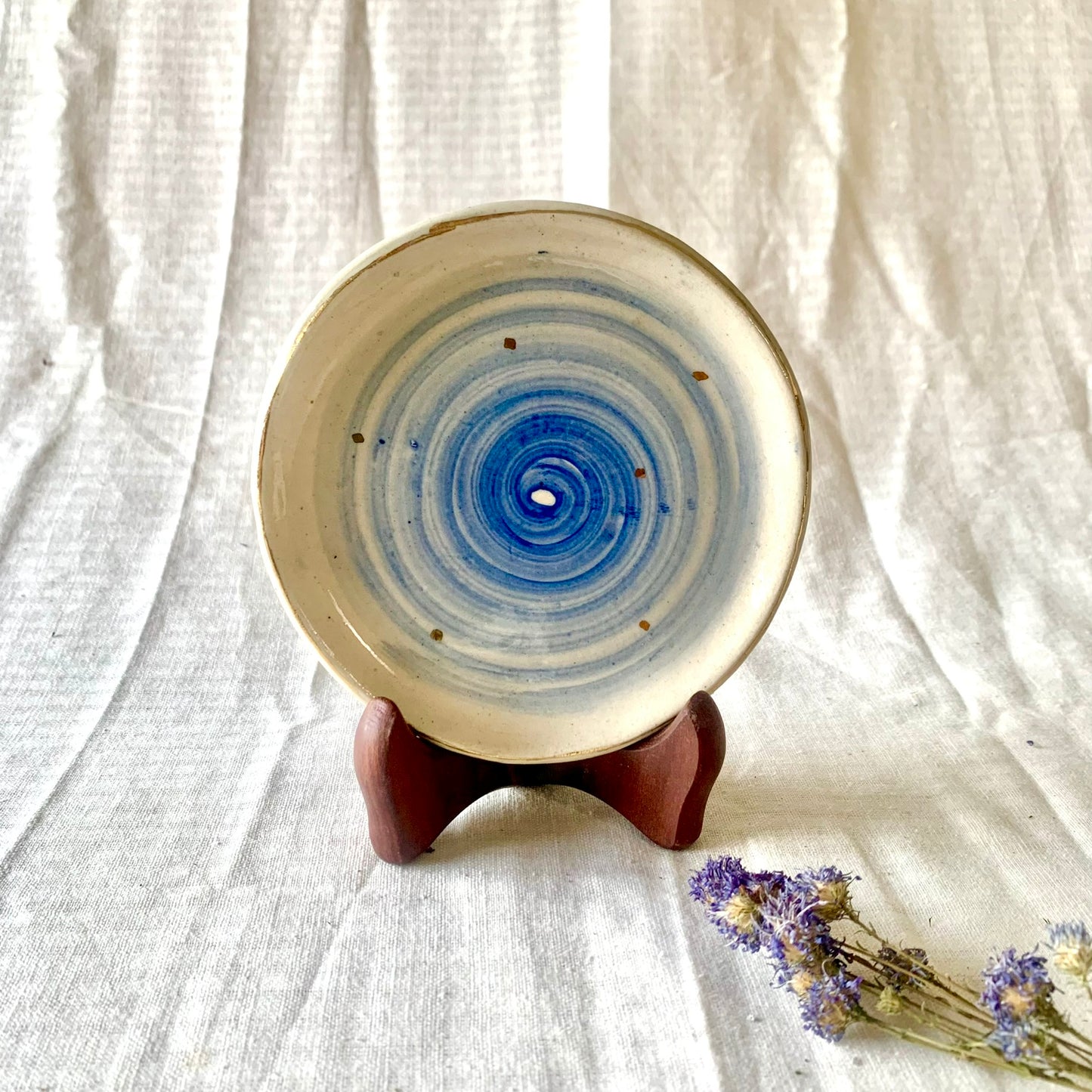 Set of 2:Spiral Cake Plates