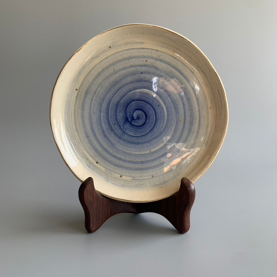 Set of 2 - Spiral Blue