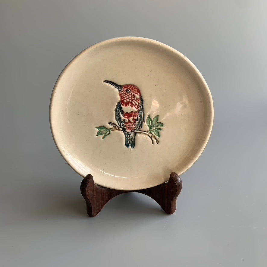 Kingfisher 7" Plate - White