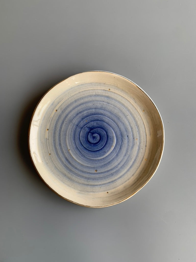 Set of 2 - Spiral Blue