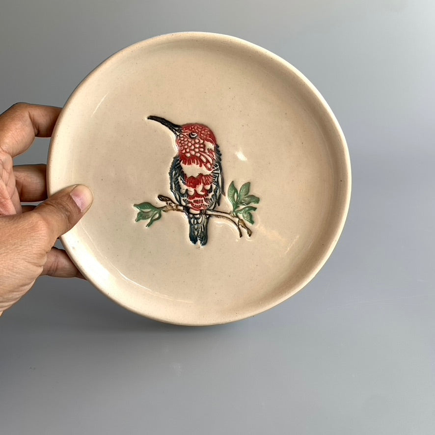 Kingfisher 7" Plate - White
