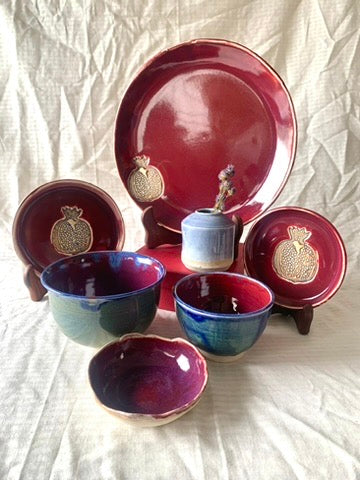 Pomegranate Dinner Plate