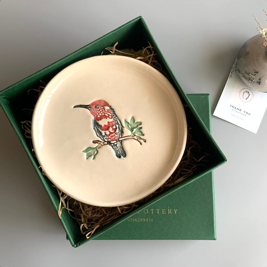 Kingfisher 7" Plate - White
