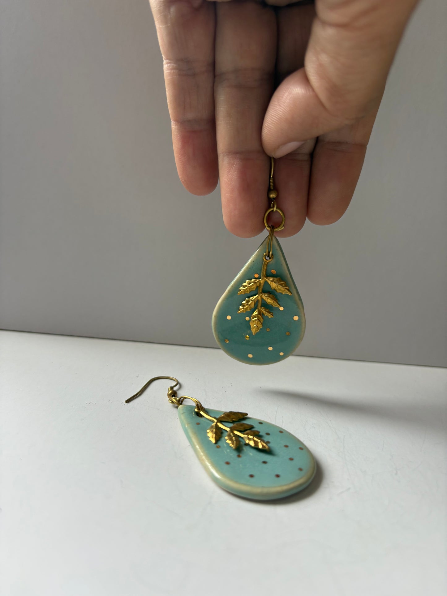 Boond 24K Gold Dangler
