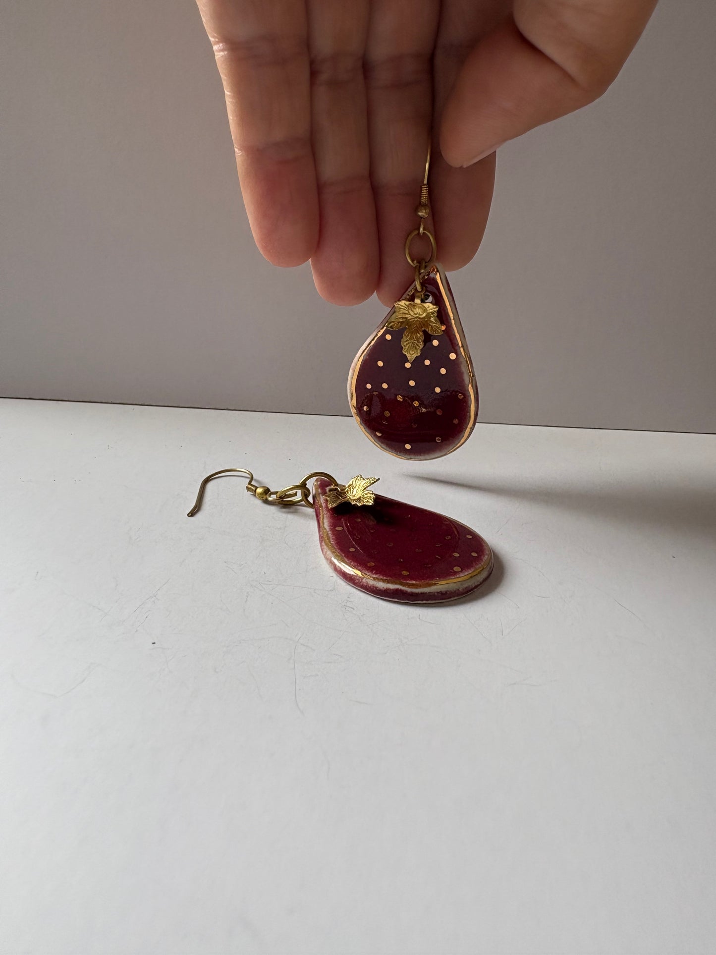 Boond 24K Gold Dangler