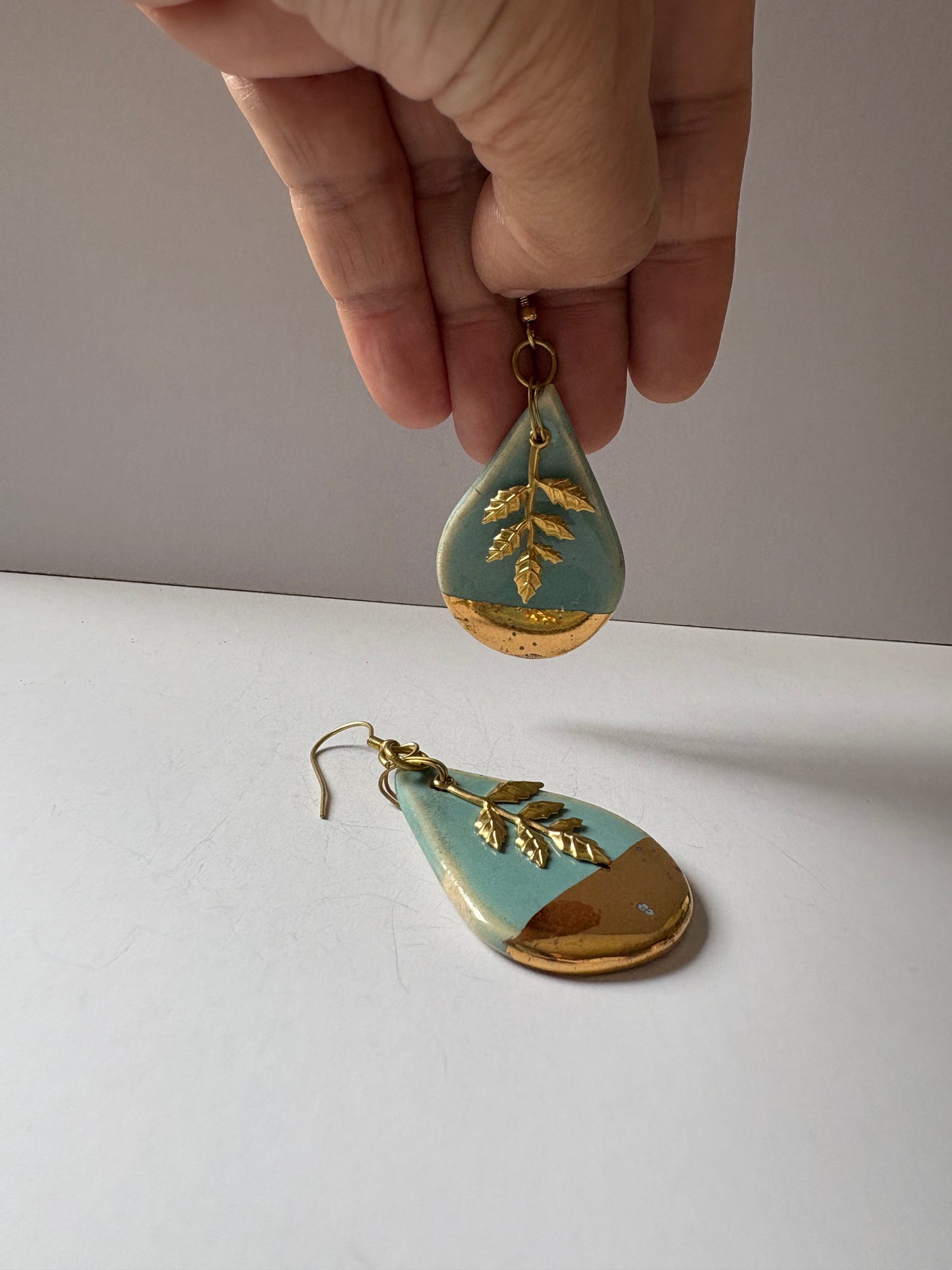 Boond 24K Gold Dangler