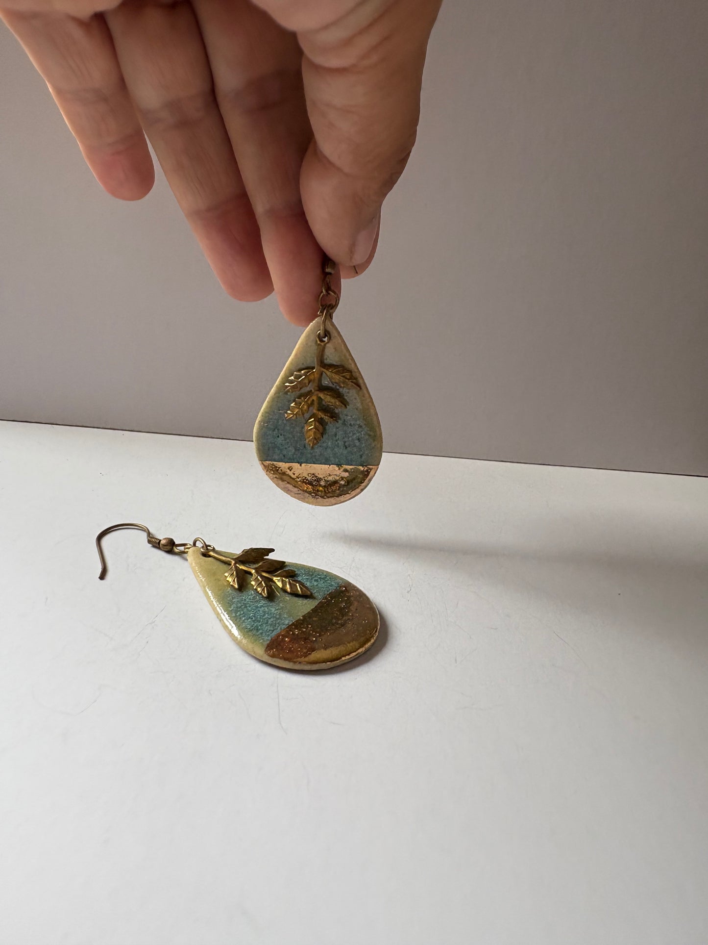 Boond 24K Gold Dangler