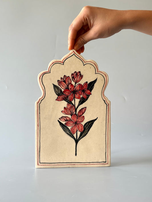 Pakizaa Wall Art without Frame (Red)