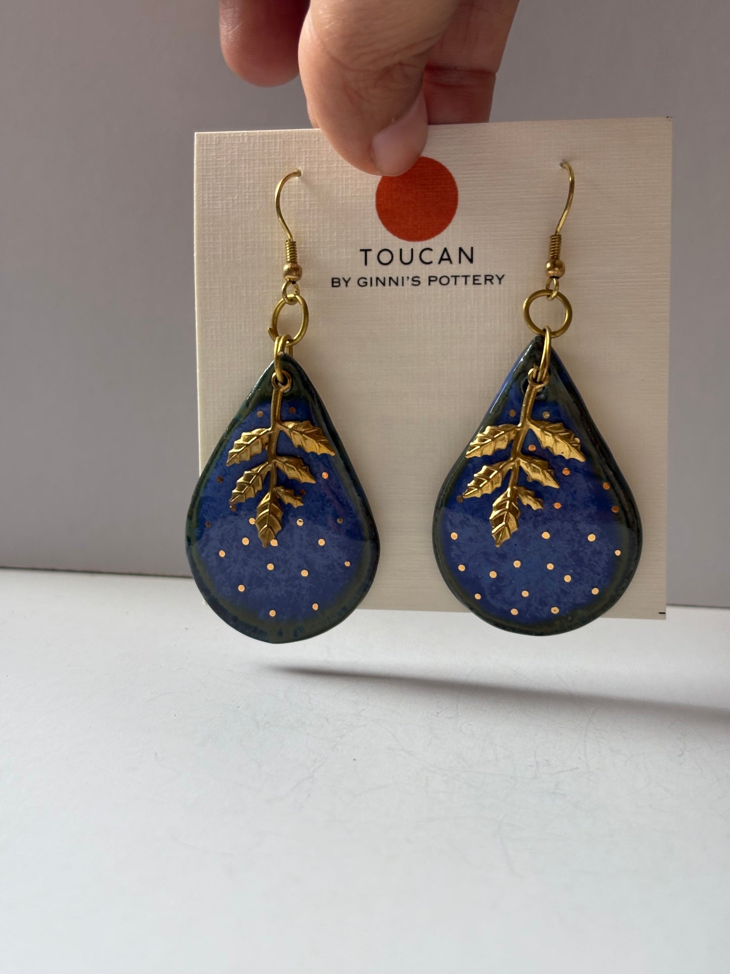 Boond 24K Gold Dangler