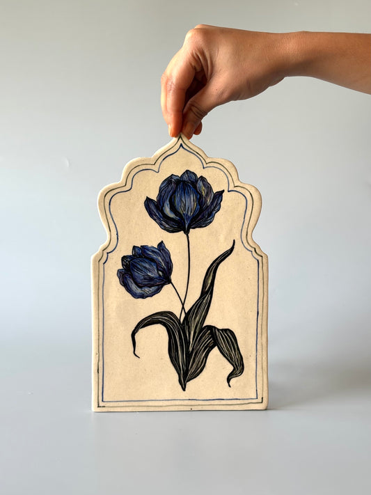 Pakizaa Wall Art without Frame (Blue)