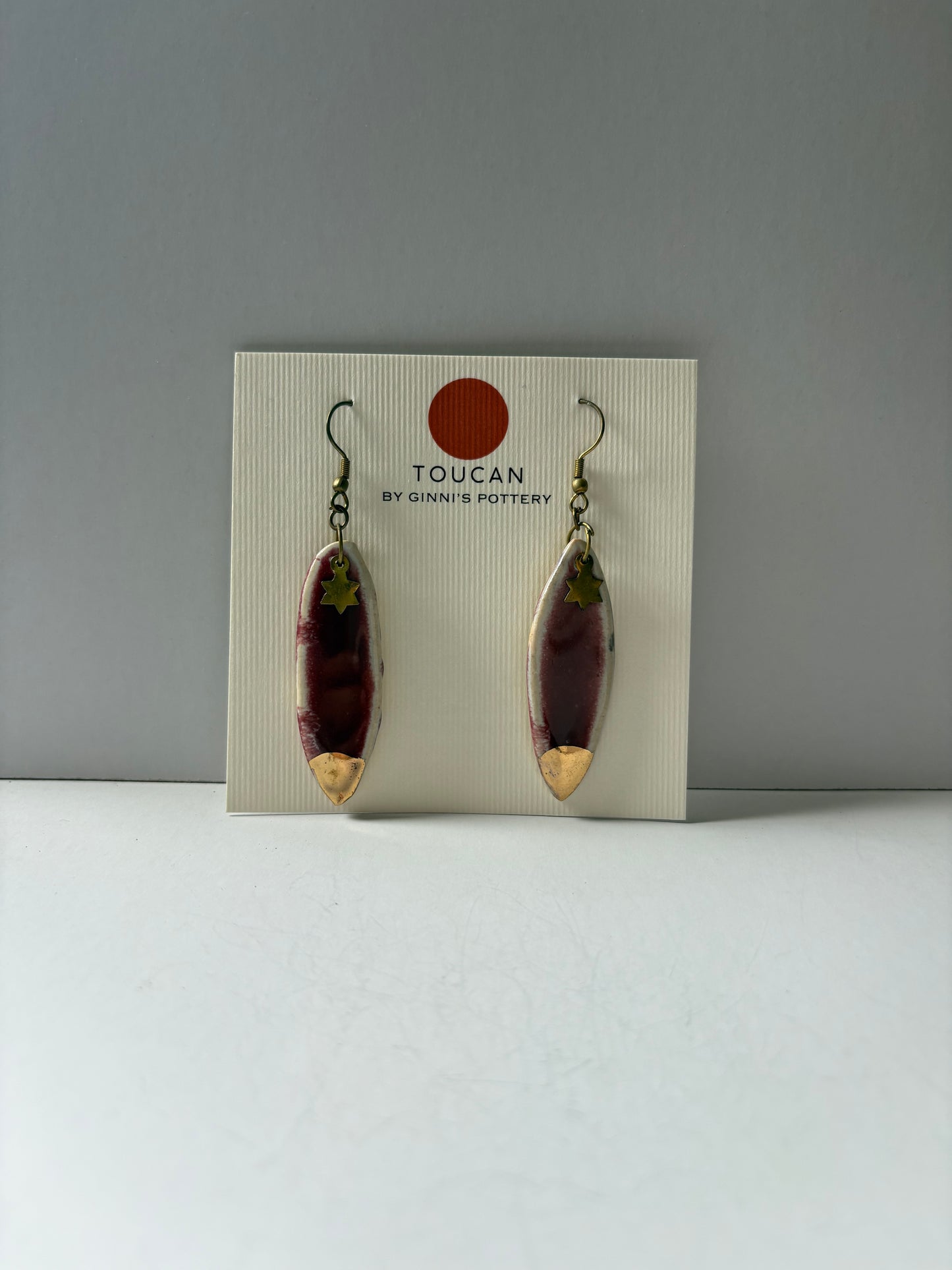 Red Drop 24K Dangler