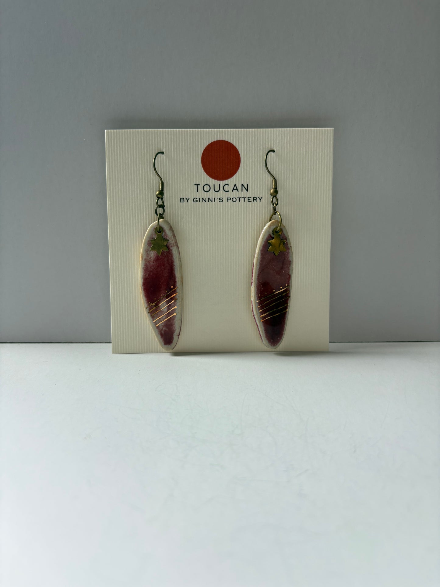 Red Drop 24K Dangler