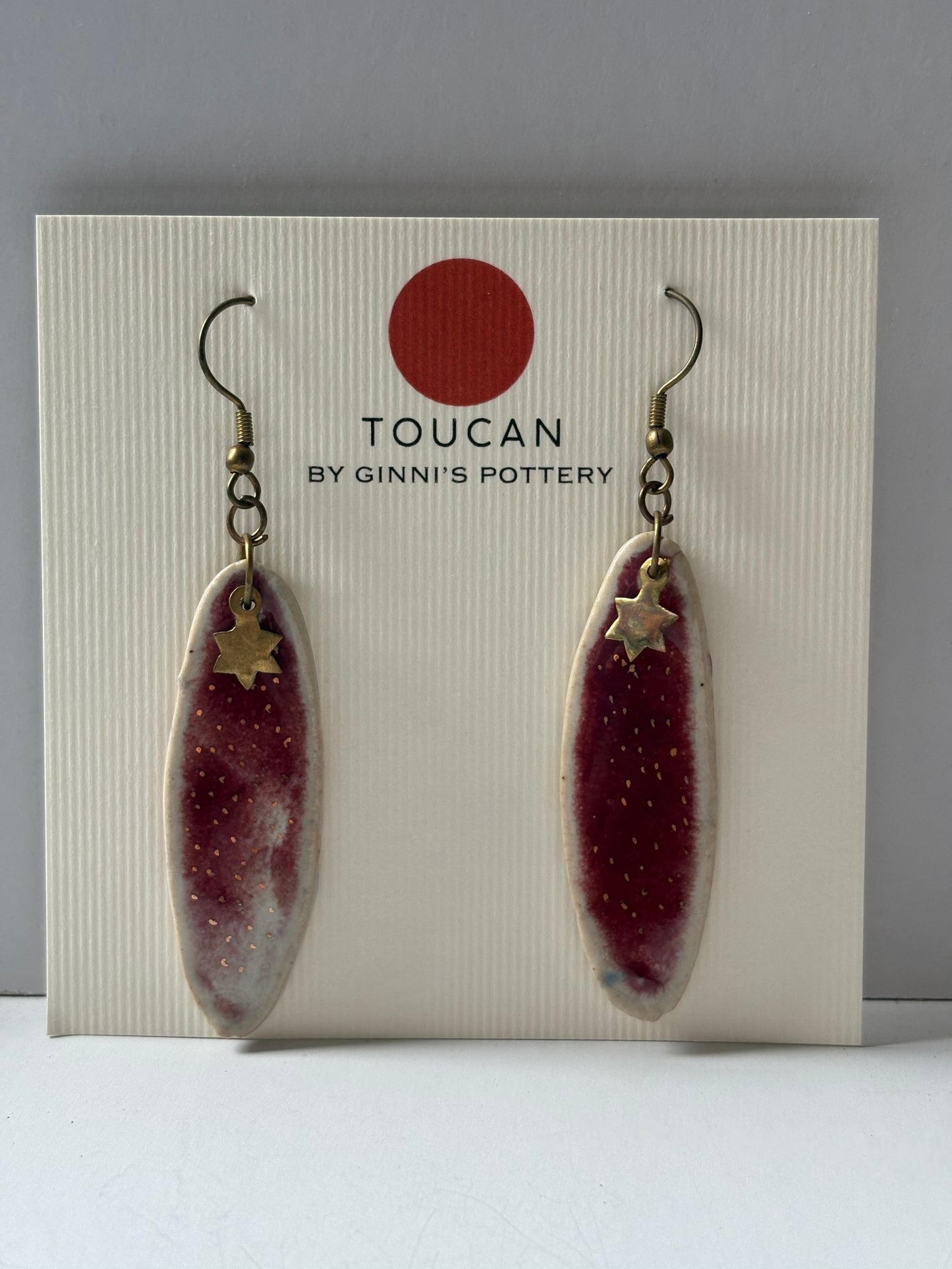 Red Drop 24K Dangler