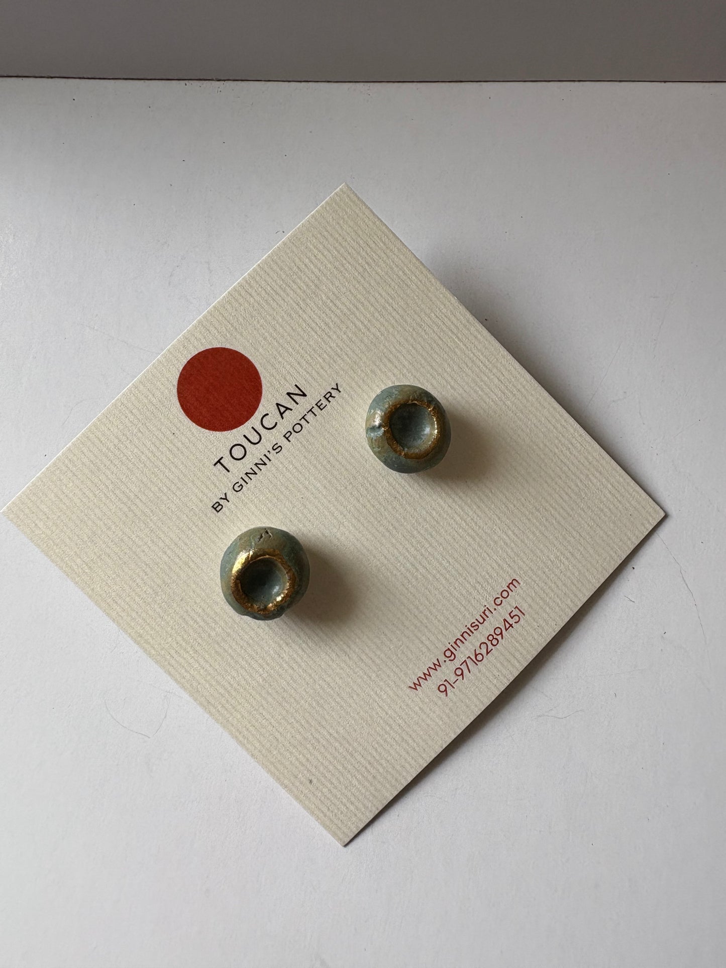 Rozana 24K Studs