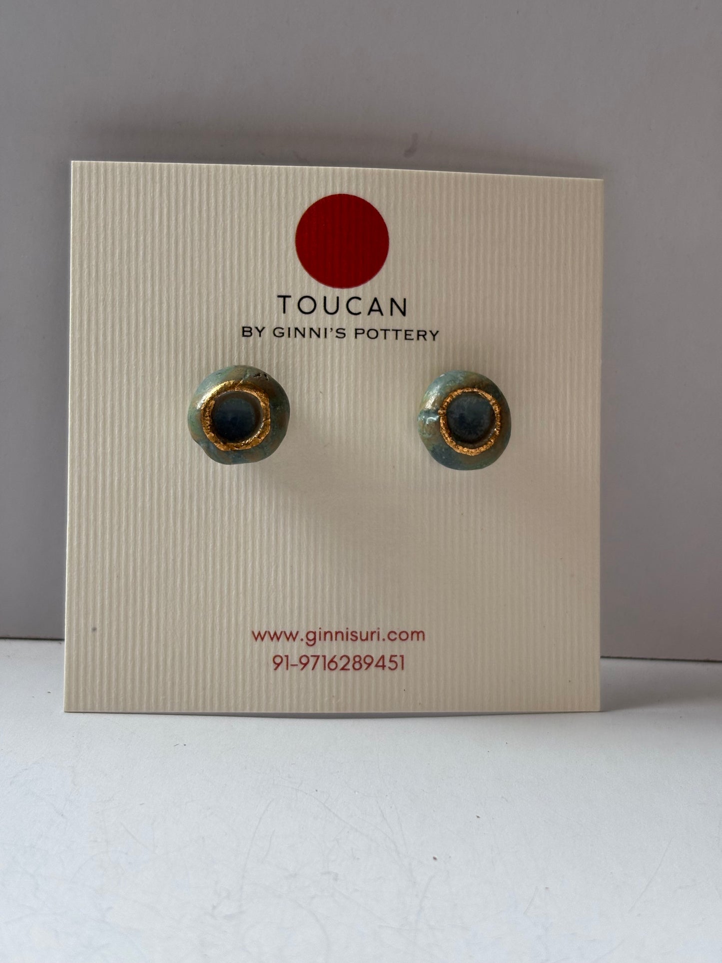 Rozana 24K Studs