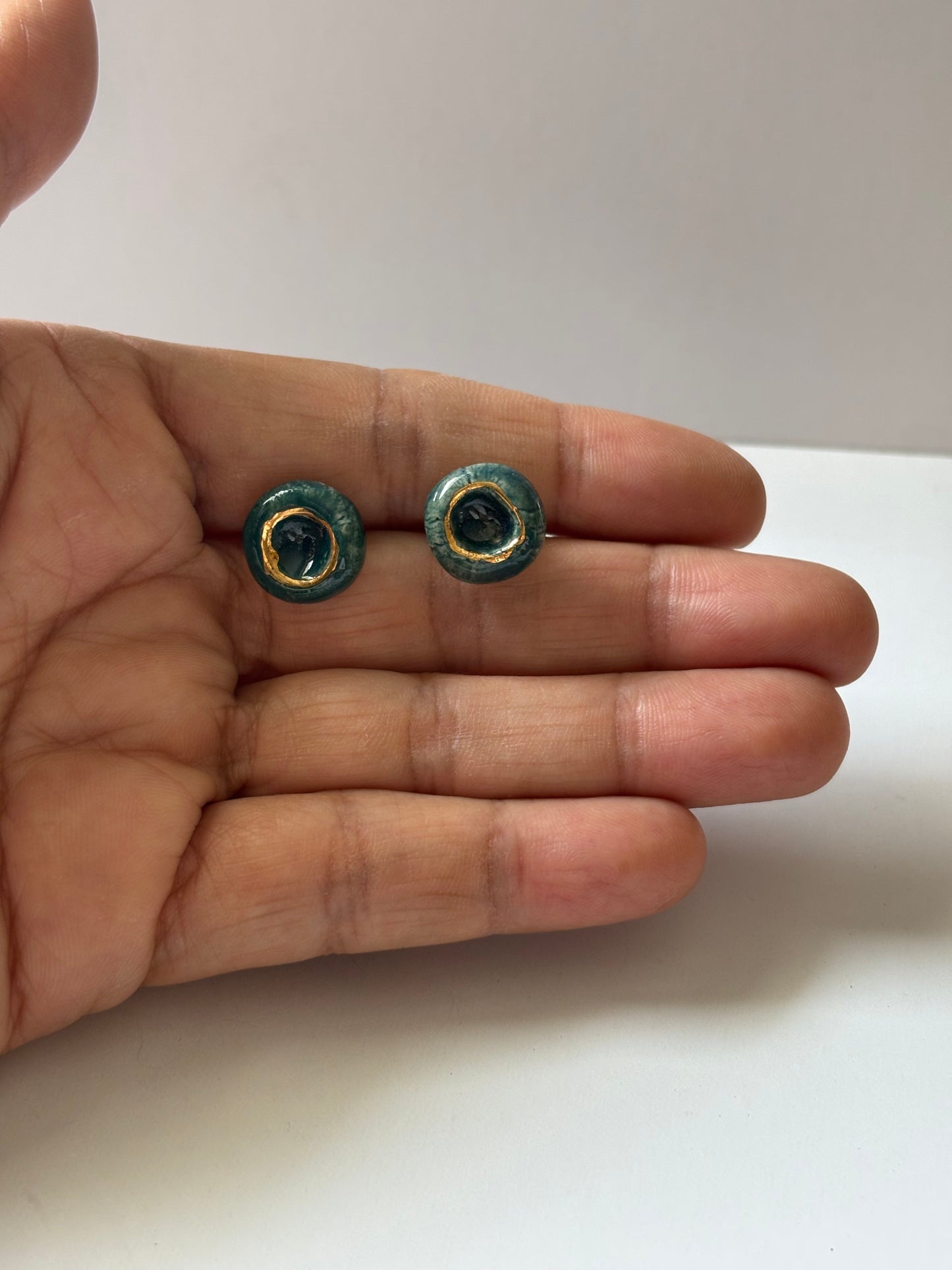 Rozana 24K Studs