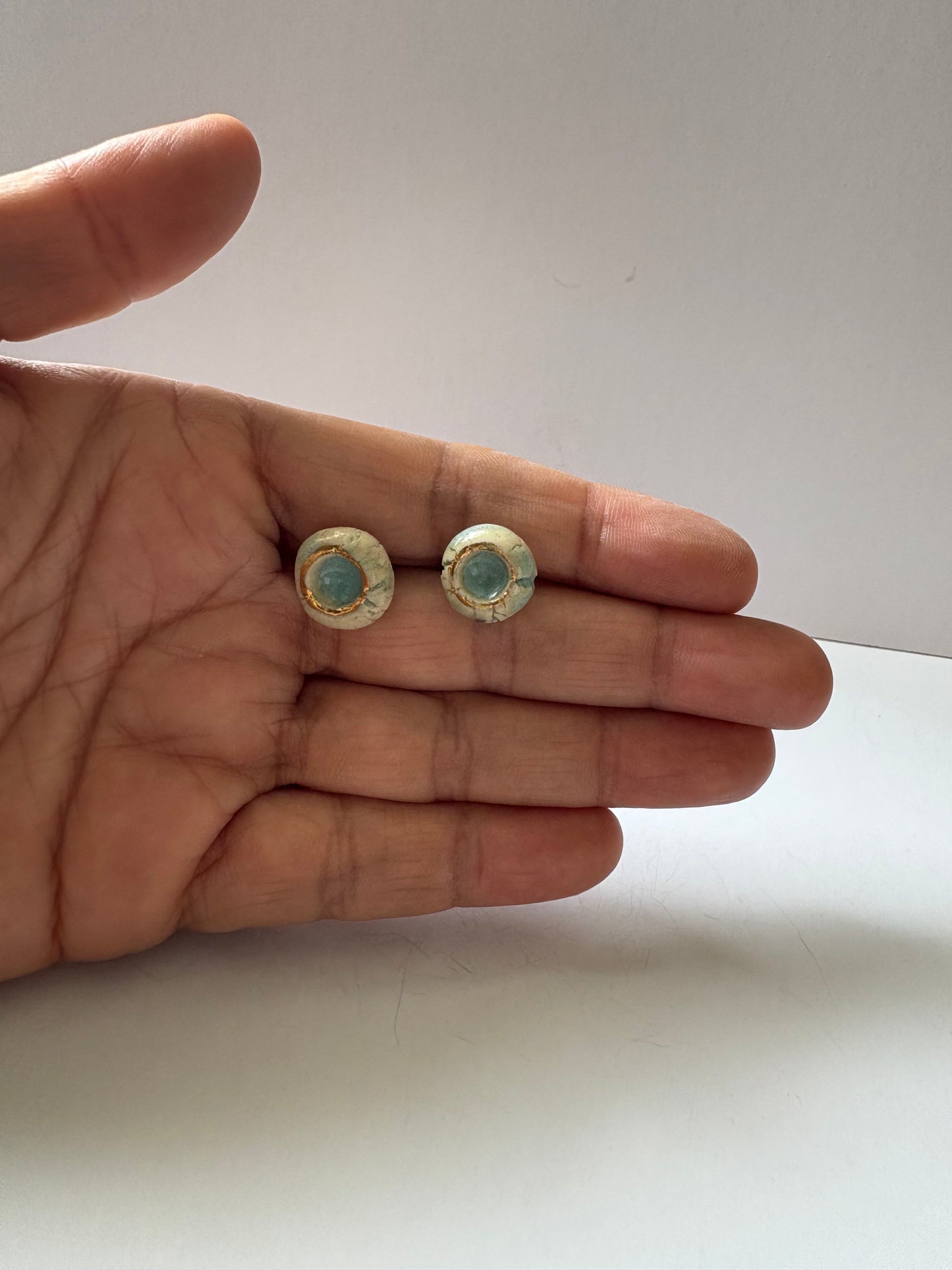 Rozana 24K Studs