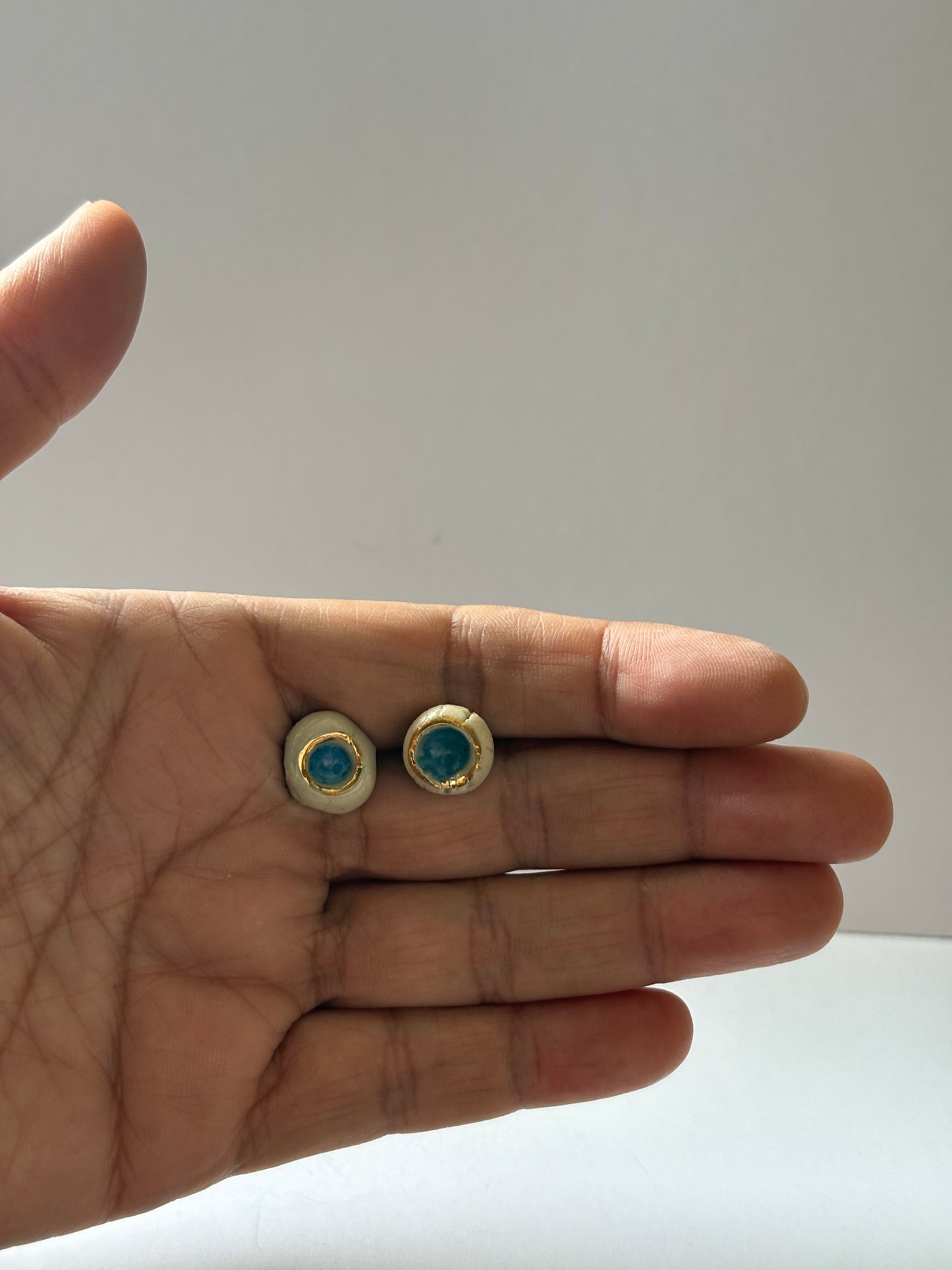 Rozana 24K Studs
