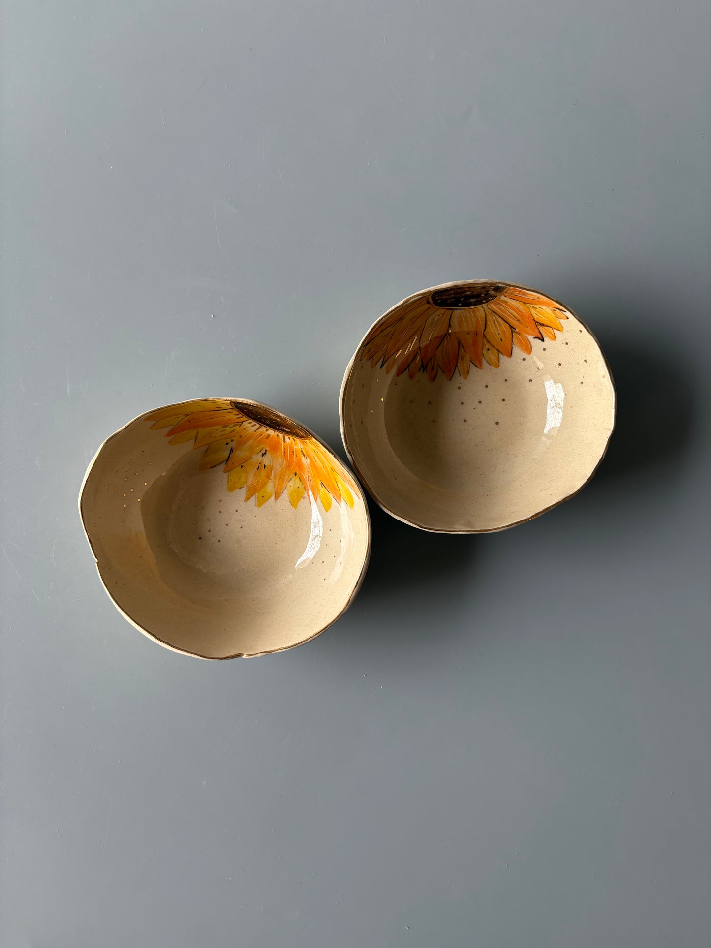 Sunflower Tapas Bowl - Set of 2