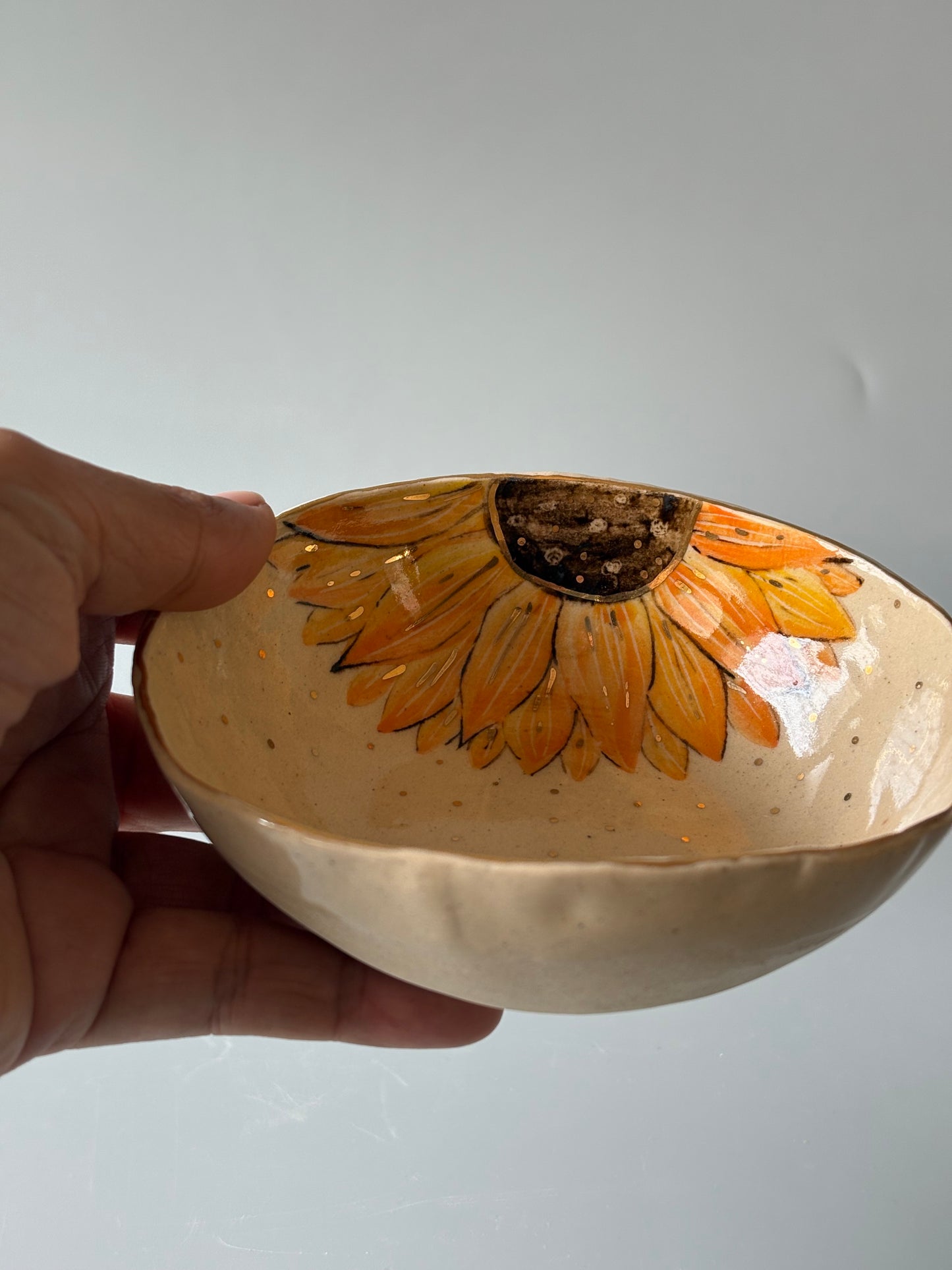Sunflower Tapas Bowl - Set of 2