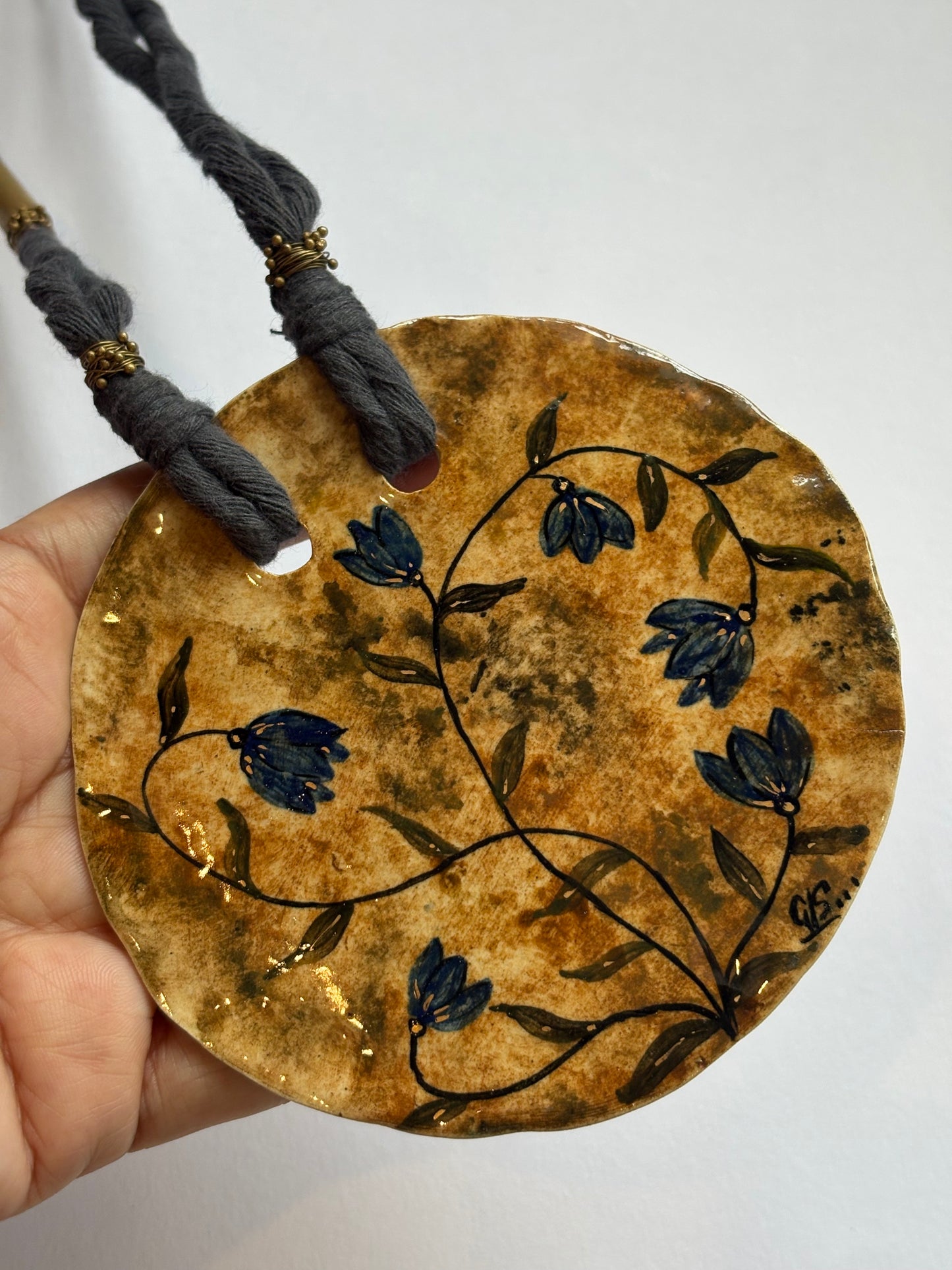 Mughal Sepia Blue (12) 24K