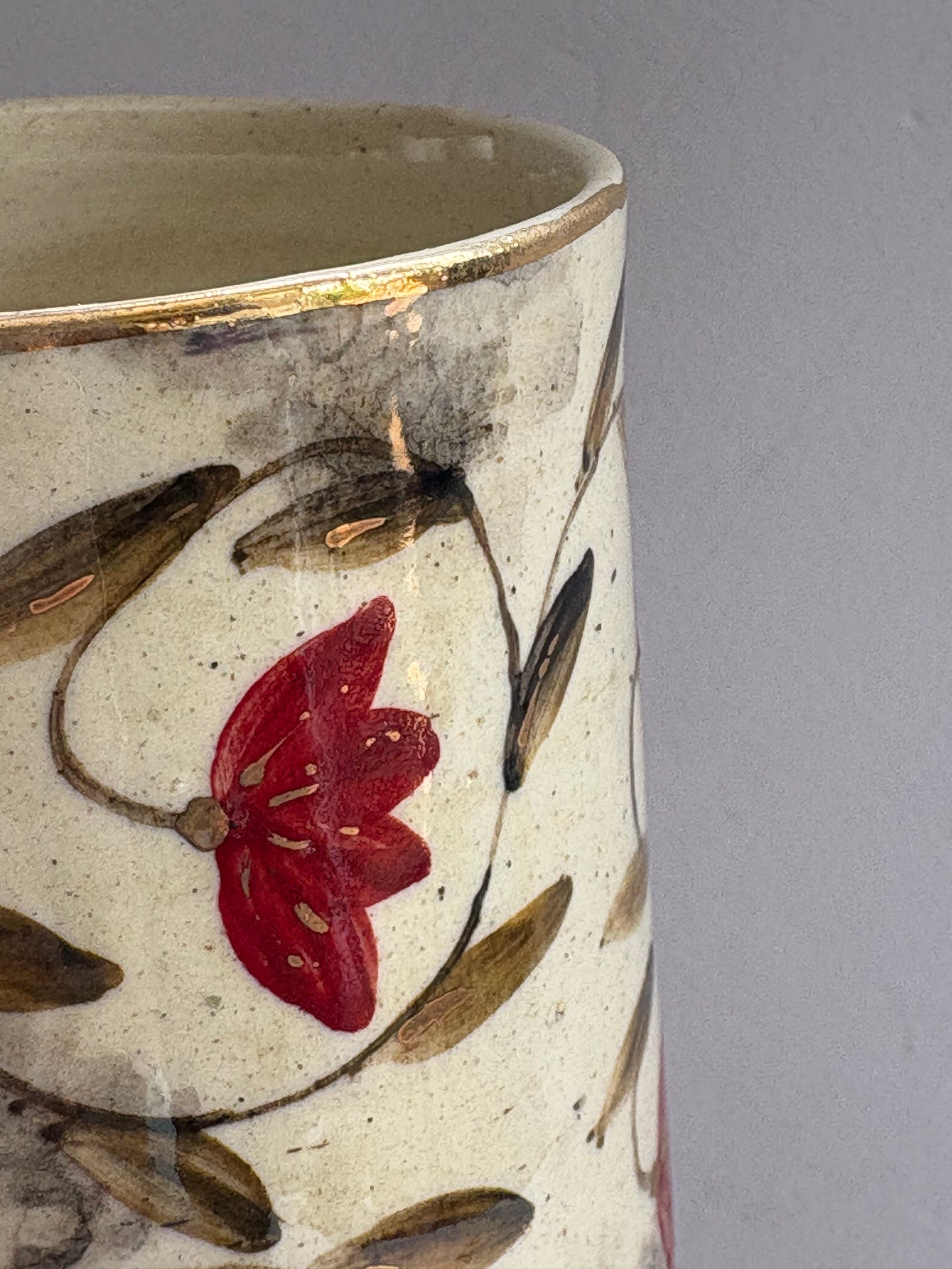 Mughal Wine Goblet Red Medium