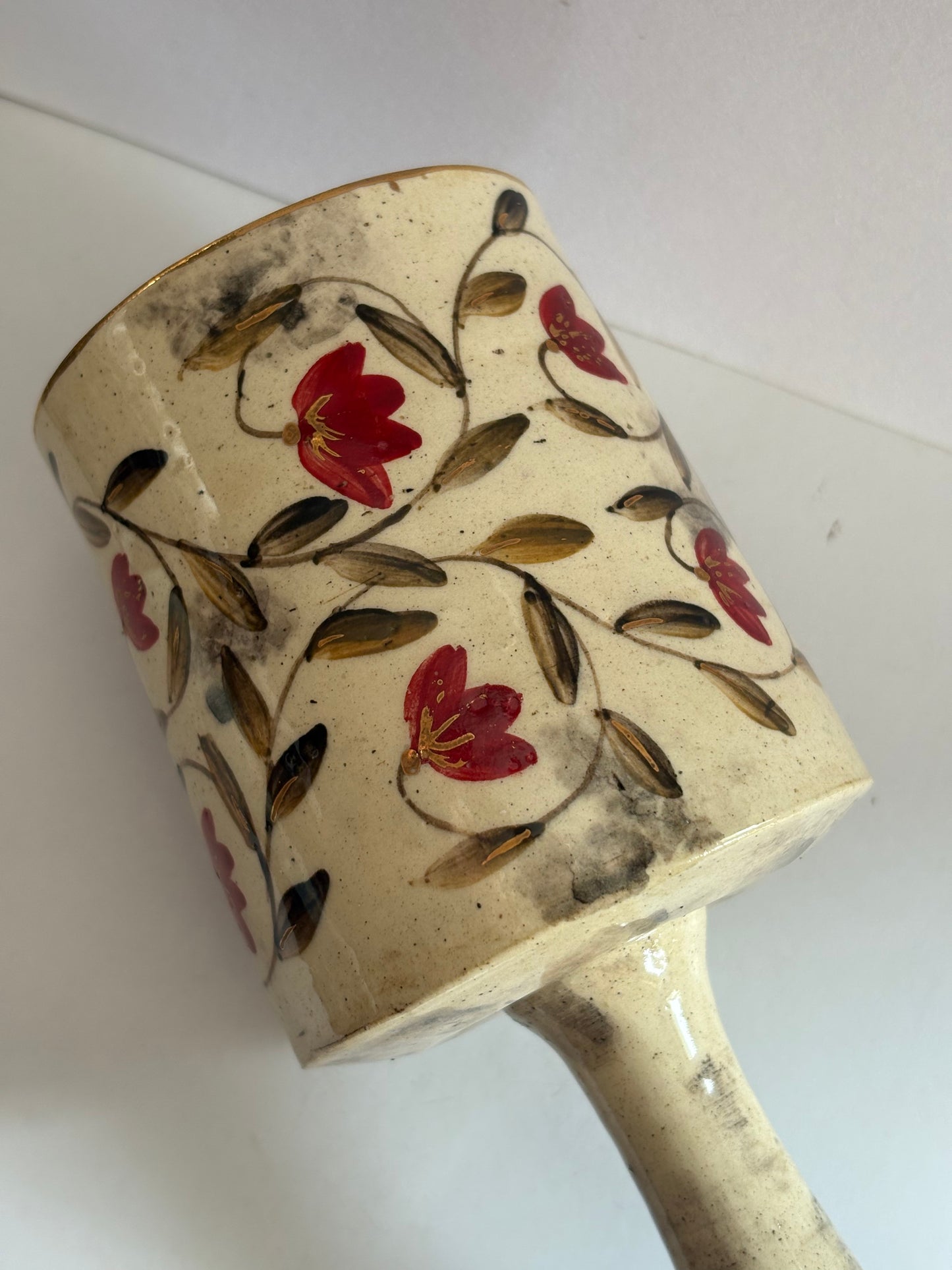 Mughal Wine Goblet Red Medium