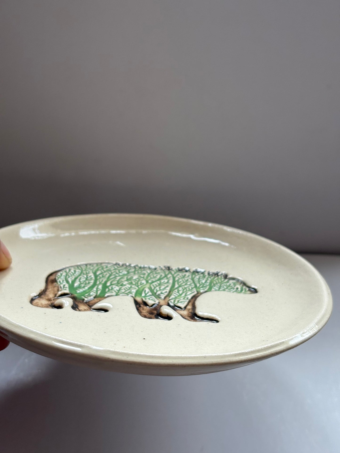 In The Jungle 6" Plate