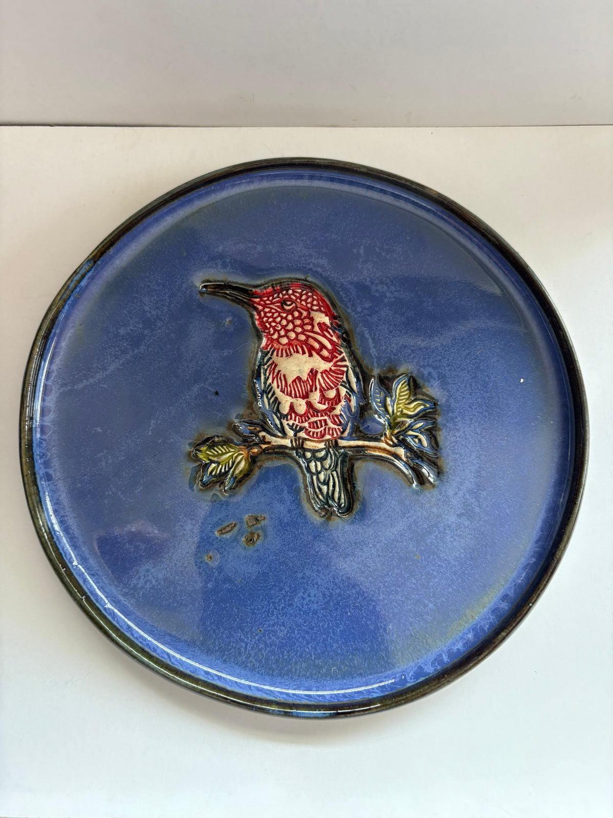 Kingfisher 7" Plate - Blue
